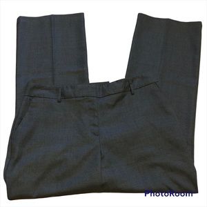 Van Heusen Studio Stretch Modern Fit Trousers Slacks size 10 Short, gray